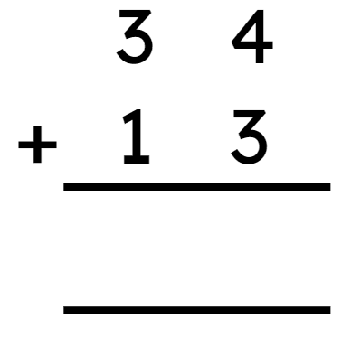Review adding 2-digit numbers using column addition without regrouping ...