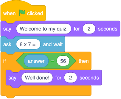 An image in a quiz